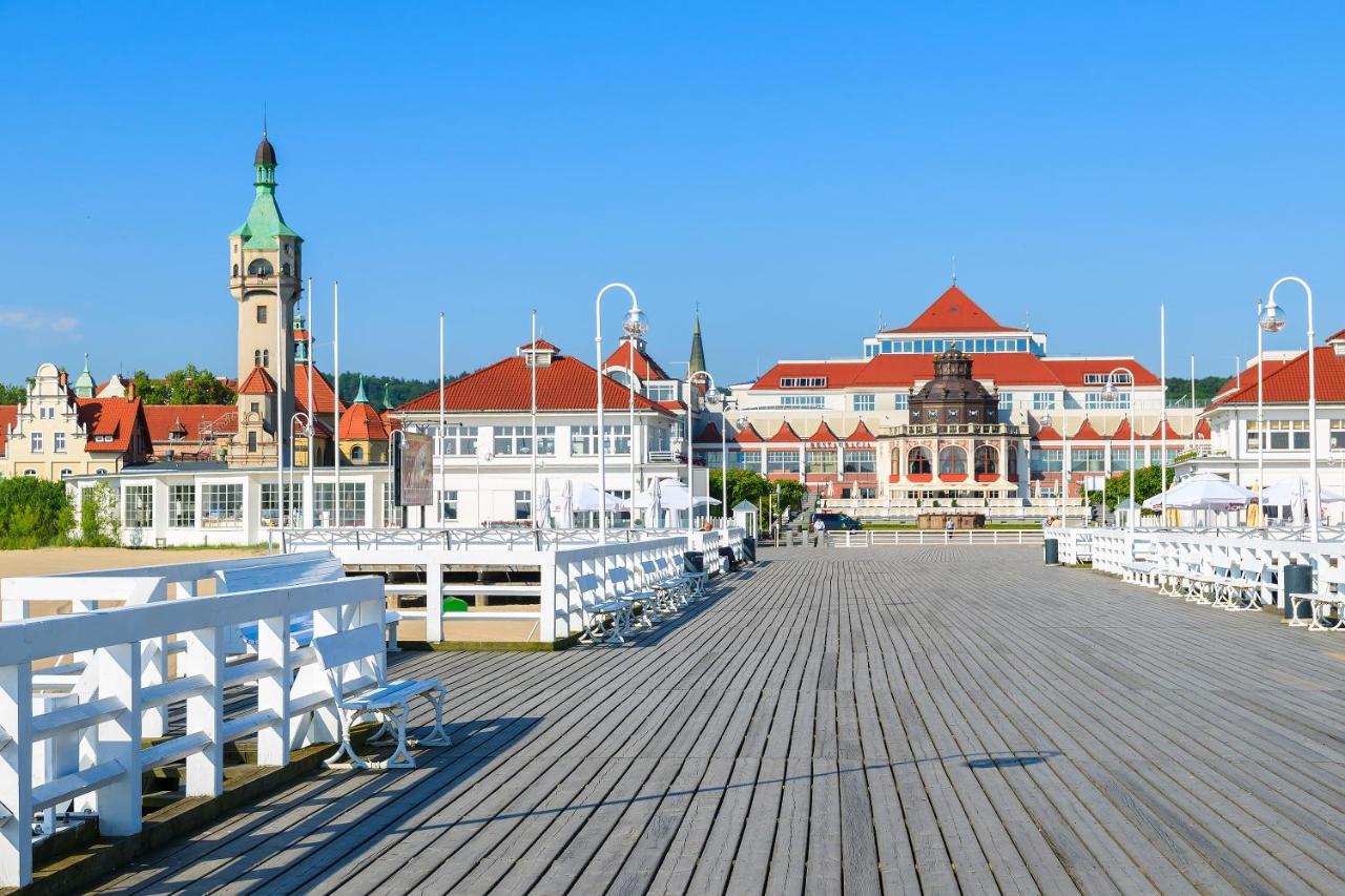 Baltic Lagoon - Okrzei Residence Sopot Bagian luar foto